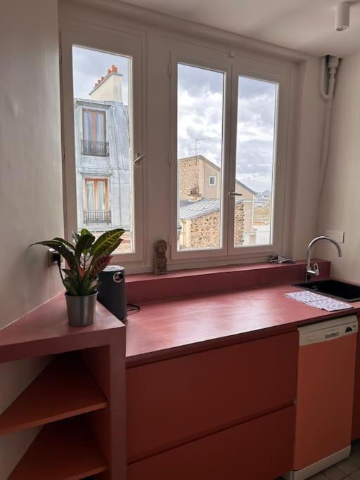 Un Fabuleux Decor Pour Un Chaleureux Appartement باريس المظهر الخارجي الصورة