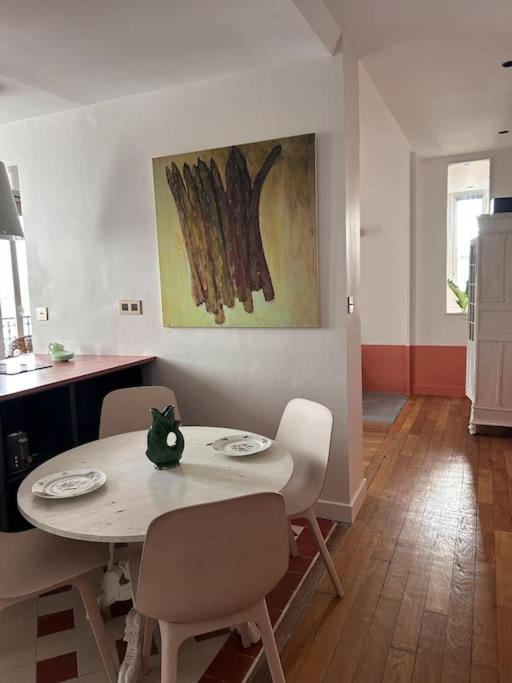 Un Fabuleux Decor Pour Un Chaleureux Appartement باريس المظهر الخارجي الصورة